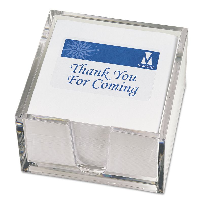 Avery Rectangle Print-to-the-Edge Labels 2 x 3 Glossy Clear 80/Pack 22822, 3 of 9