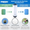 Swimline HydroTools 40 Square Foot Extra Flo 5 Element Holding Cradle Cartridge Pool Water Pump Filter Tank for Above Ground Swimming Pools - 3 of 4