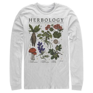 Men's Harry Potter Hogwarts Herbology Long Sleeve Shirt - 1 of 4