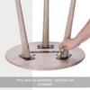 MH London Konak 22" Solid Wood End Table Round Top - 4 of 4