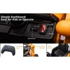 4 in 1 Ride on Excavator, 12V Licensed JCB Excavator Ride on Toy with Remote Control, Front Loader - 2 of 4