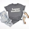 Simply Sage Market Women's Happy Mama Puff Print Short Sleeve Garment Dyed Tee - 3 of 4