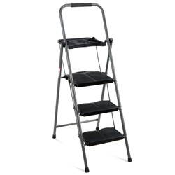 Cosco 3 Step All Steel Step Stool With Tray : Target