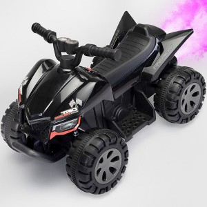 Sandinrayli 6 V Kids Ride On ATV 4 Wheeler Electric Car with Bluetooth and Music - 1 of 4