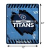 NFL Tennessee Titans Game Tech Ultra Cozy Throw Blanket - 3 of 4