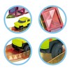 Picasso-TILES 60 PC Mini Race Track, Magnetic Tiles, Magnetic Building Toys for Kids 3+ - 4 of 4