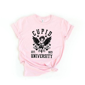 Simply Sage Market Women's Cupid Distressed Short Sleeve Graphic Tee - 1 of 3