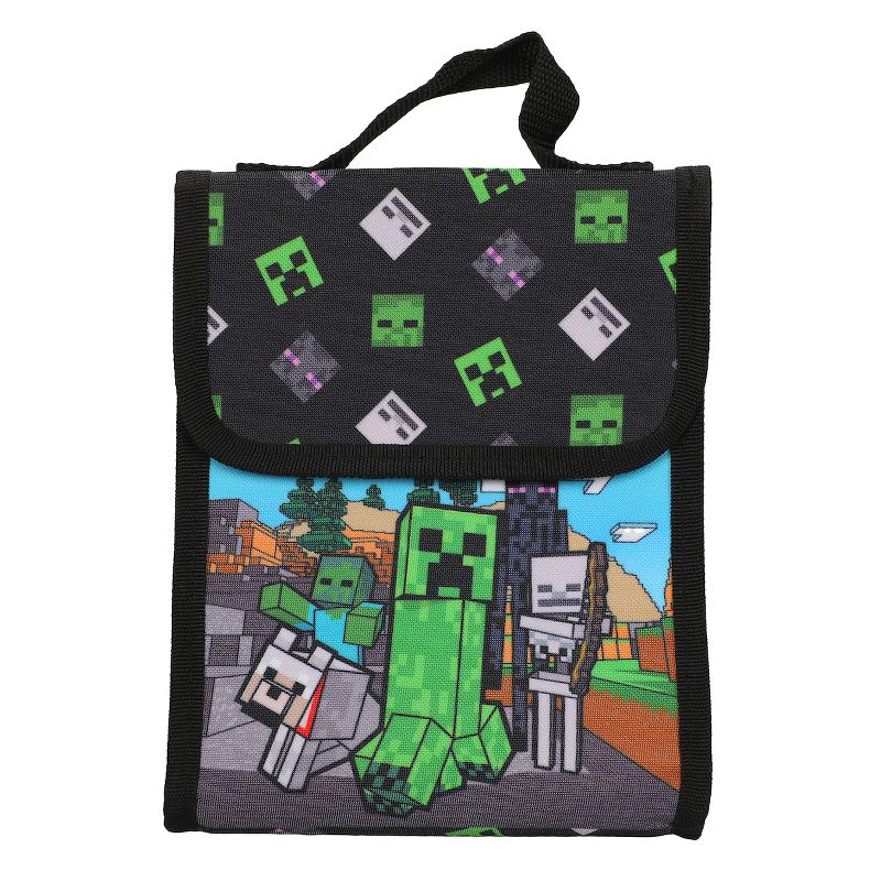 Minecraft Adventure Mode Youth 5-Piece 16" Backpack Set, 4 of 7