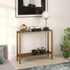 Console Table in Brown - Henn&Hart - 4 of 4