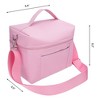 REGALWOVEN Reusable Waterproof Adult Wipe Clean Freezable Lunch Bags 9.4 x 5.5 x 8.3 Inches - 2 of 4