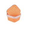 Unique Bargains Cupcake Liners Pattern Square Cup Disposable Laminated Paper 3.35"x3.35"x1.38" 50 Pcs - 3 of 4