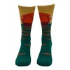 Crazy Dog Men's Easily Distracted By Fishing Socks Funny Sarcastic Fish Graphic Novelty Footwear for Men - 3 of 4
