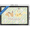 Trends International Pokémon: Flower Café - Sketch Framed Wall Poster Prints - 3 of 4