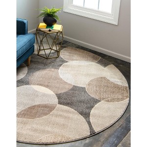 Unique Loom    Chromatic Seaside Area Rug - 1 of 4