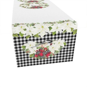 Laural Home Christmas Trimmings Rectangle Table Runner - 1 of 3