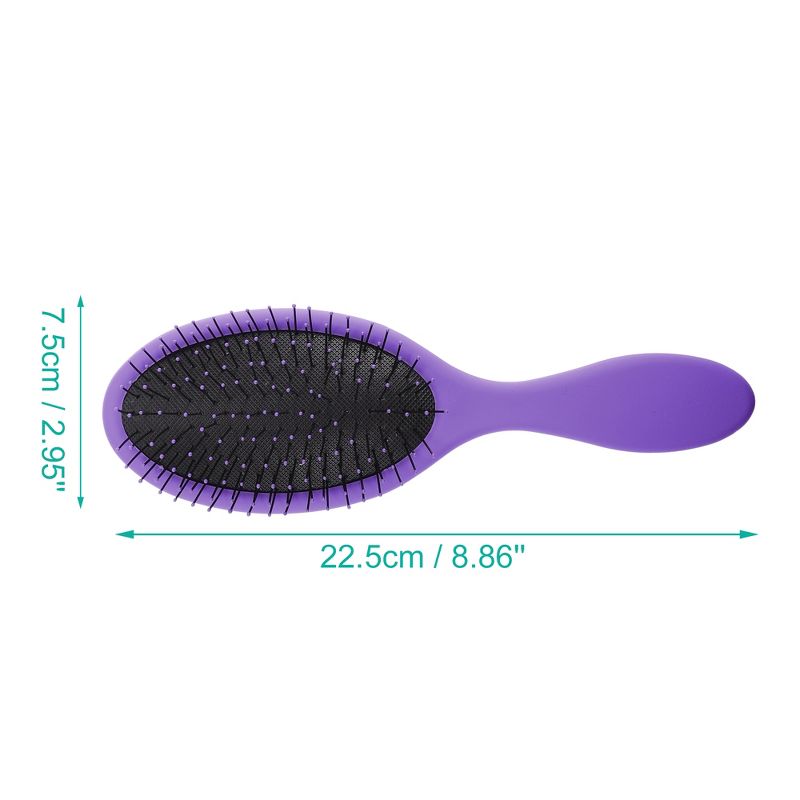 Unique Bargains Anti-Static Paddle Hair Brush Barber Brush Tools for Men and Women Styling Comb for Curly Straight Wavy Hair 1 Pcs, 4 of 7