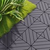 Dolonm 44-Pack 12"x12" Interlocking Deck Tiles – Waterproof Outdoor & Indoor Floor Tiles for Patio, Pool, Balcony – Easy Snap-Together Design - 4 of 4