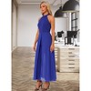 INSPIRE CHIC Women's Sleeveless Halter Neck Elegant Wedding Cocktail Dressy Jumpsuits - 4 of 4
