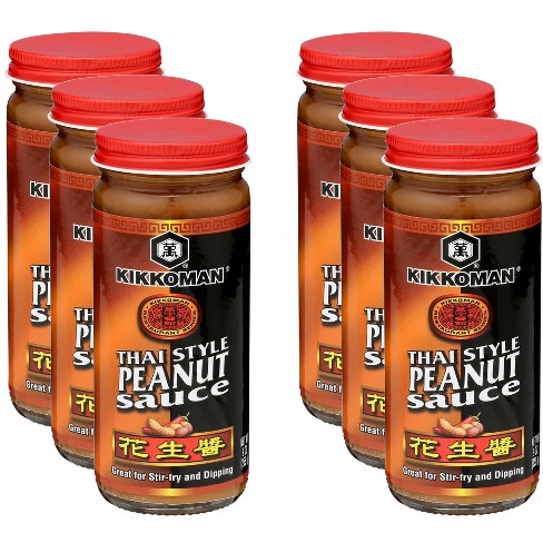 Kikkoman Thai Style Peanut Sauce - Case of 6 - 9 oz - image 1 of 2