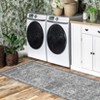 Washable Area Rugs for Living Room Vintage Floral Large Area Rug Boho Non-Slip Foldable Carpet Soft Thin Printed Indoor Rugs for Dining Room - 2 of 4