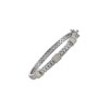 Ivy Sharpe Silver Plated Cubic Zirconia Braided Bangle Bracelet - 3 of 3