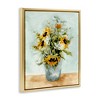 Stupell Industries Sunflower Blossom Watercolor Detail, 25" x 31" - 3 of 4