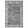 Short pile washable rug with boho vintage style – fits living rooms, bedrooms, dining rooms, kitchens, door areas. - 2 of 4
