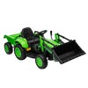 12V Kids Ride On Excavator Toy with Remote Control, Kids Electric Tractor Car with Music, LED Lights, Horn, Trailer & Dozer Bucket, Boys Girls 3-10 - 2 of 4