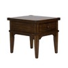 Liberty Furniture,Aspen Skies End Table in Russet Brown - 4 of 4