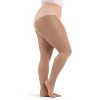 Capezio Women's Ultra Hold Plus Size Footed Tight - 3 of 3