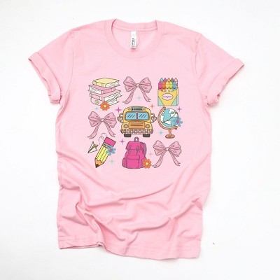Simply Sage Market Women's Coquette School Chart Short Sleeve Graphic Tee