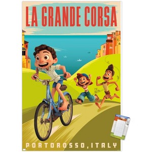 Trends International Disney Pixar Luca - La Grande Corsa Unframed Wall Poster Prints - 1 of 4