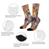 Kitty Cat Women Printed Crew Socks Funny Funky Socks Soft Polyester Novelty Gifts for Artists Men - 4 of 4