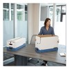 Bankers Box LIBERTY Heavy-Duty Strength Storage Boxes, Letter Files, 12.25" x 24.13" x 10.75", White/Blue, 12/Carton - 3 of 4