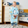 Catalonia Blanket Hoodie Sweatshirt for Kid, Fleece Snuggy Soft Wearable Blanket Pullover 4-12 Years Boy Girl Cozy Warm Gift - 2 of 4