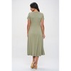 WEST K Women's Jenesis Crewneck T-Shirt A-line Dress with Pockets - 3 of 4