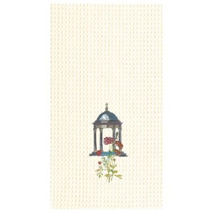 C&F Home Colonial Williamsburg Garden Folly Gazebo Waffle Weave Cotton Kitchen Towel - 1 of 2