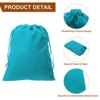 Unique Bargains Velvet Reusable Soft Jewelry Headphone Candy Drawstring Gift Bags 10 Pcs - 4 of 4