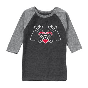 Boys' - Instant Message - Valentine's Day Hand Heart Game Controller - 1 of 3