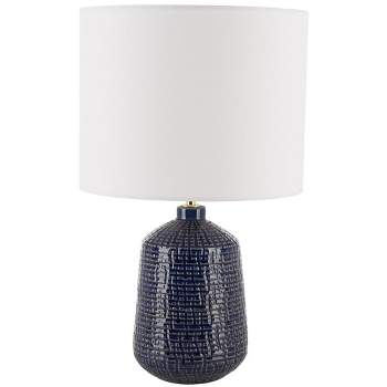 Orrick Table Lamp - Navy Blue - Safavieh.