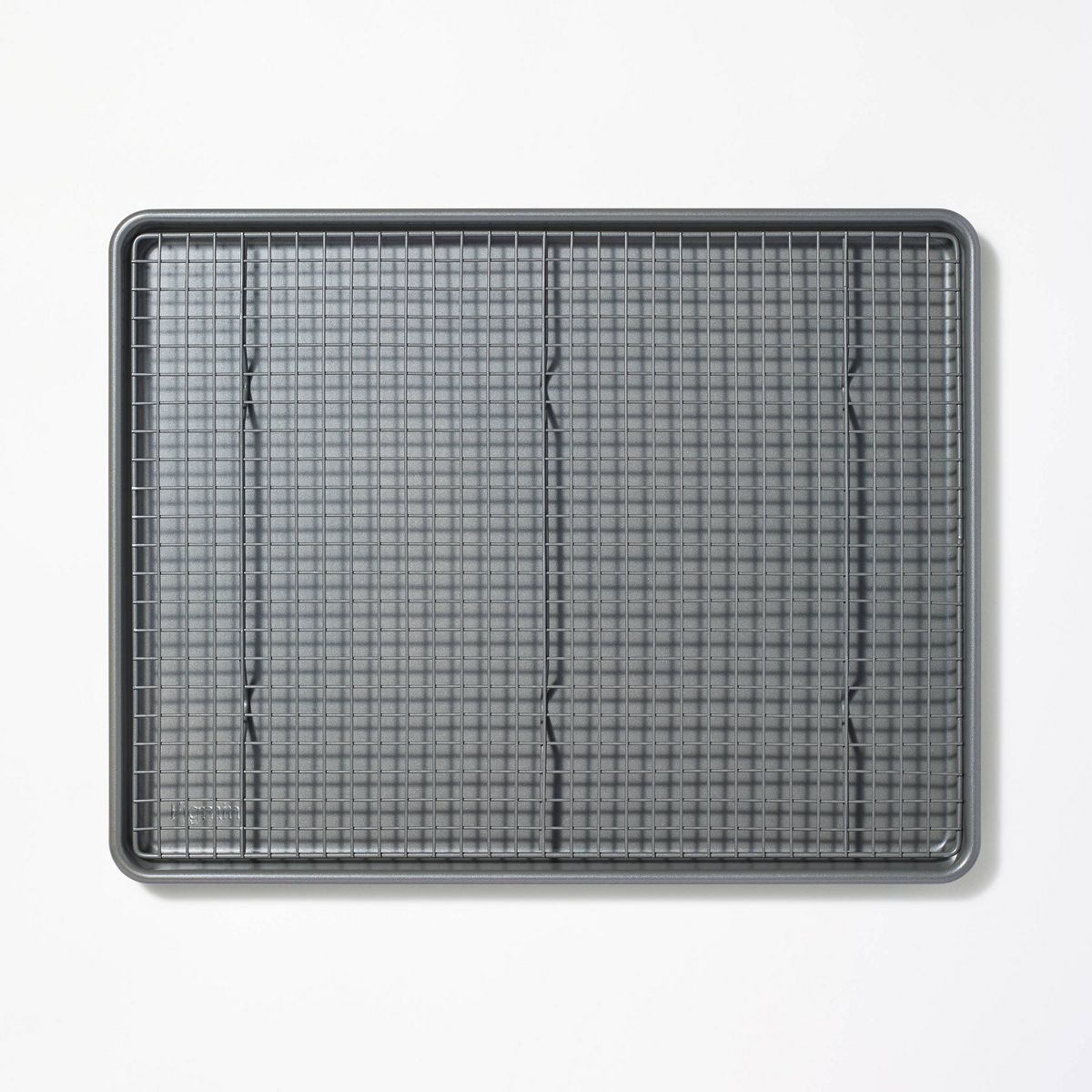 2pc Nonstick Baking Sheet and Cooling Rack Set - Figmint™
