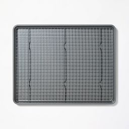2pc Nonstick Baking Sheet and Cooling Rack Set - Figmint™