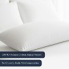 Delara Throw Pillow Inserts Set of 2, Organic Cotton Shell, 7D Recycled Down Alternative Fill - 4 of 4