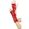 INSPIRE CHIC Women's Fingerless Shiny Lightweight Gloves 1 Pair - 4 of 4