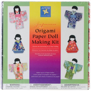 Aitoh Japanese Origami Paper Doll Making Kit-MAKES 8 - 1 of 1