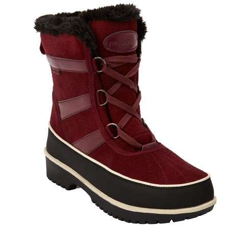 Ladies wide 2025 width winter boots