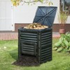 VEVOR Garden Compost Bin 80 Gal, BPA Free Composter, Large Capacity Outdoor Composting Bin with Top Lid and Bottom Door, Easy Assembling - 2 of 4