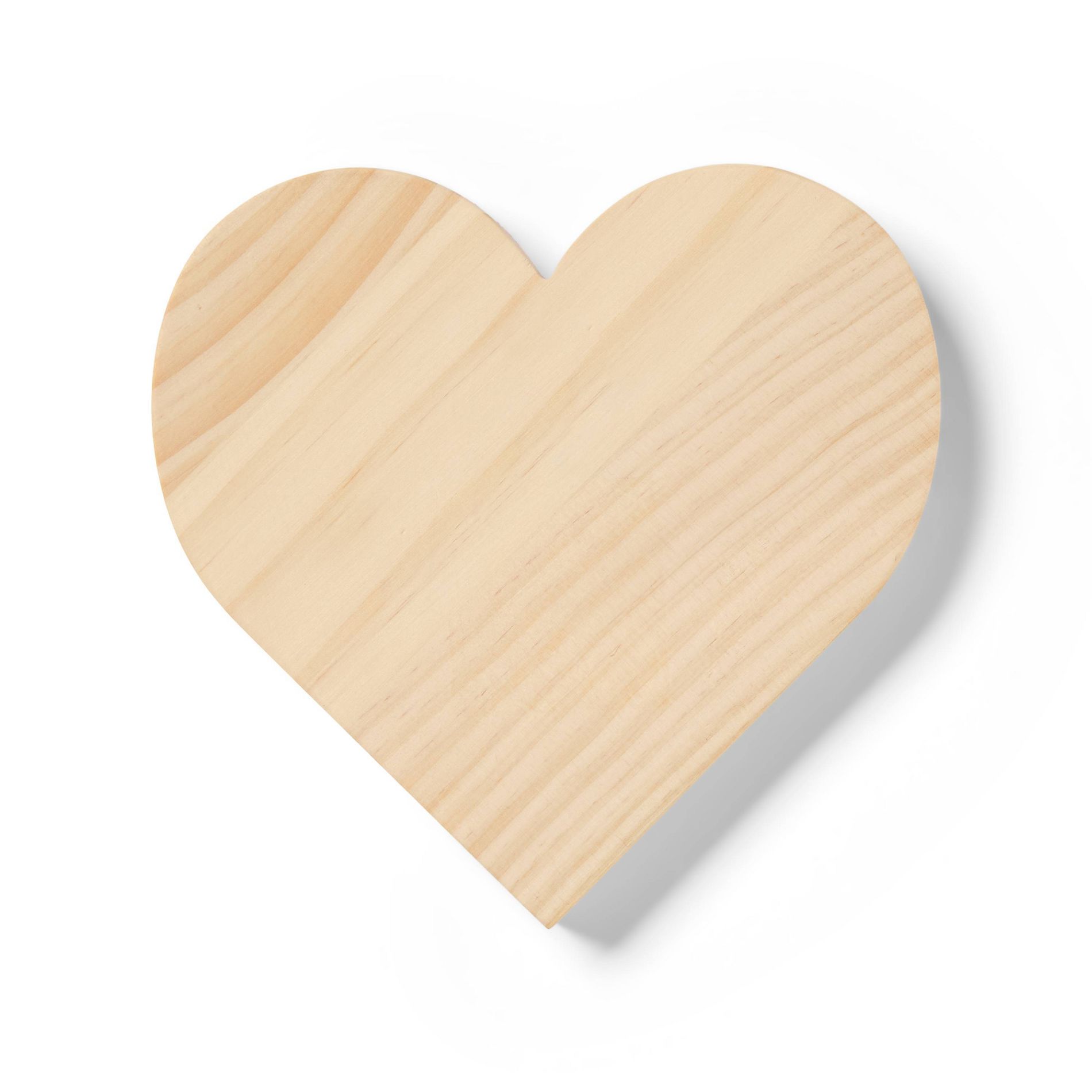 Valentine's Craft Wood Heart Base - Mondo Llama™