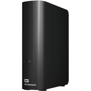 WD Elements External Desktop Hard Drive - 6 TB - Model WDBWLG0060HBKNESN - 1 of 2