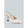 Danvers Kitten Heel Pointy Women Slingbacks - 2 of 4